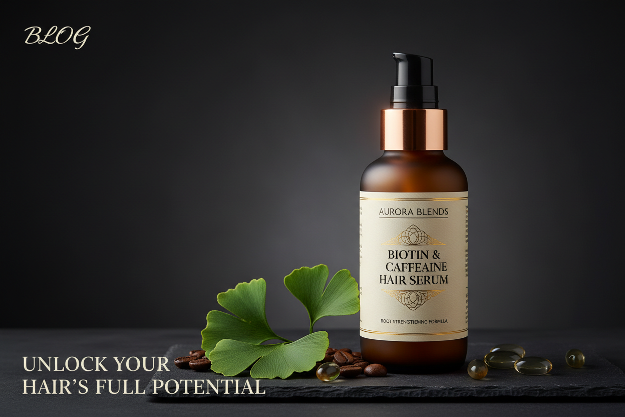 Why Your Hair Is Thinning and How Biotin & Caffeine Can Help