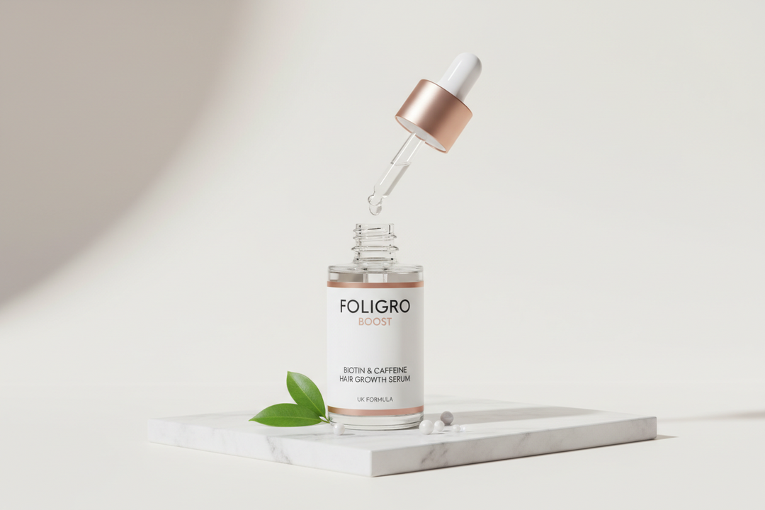 The Science of Hair Growth: How Biotin & Caffeine Serum Can Transform Thinning Hair