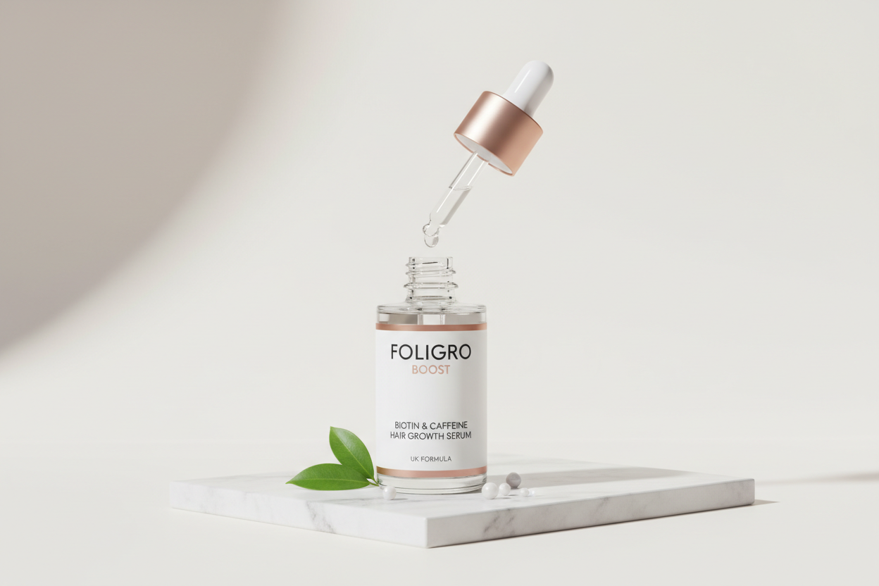 The Science of Hair Growth: How Biotin & Caffeine Serum Can Transform Thinning Hair