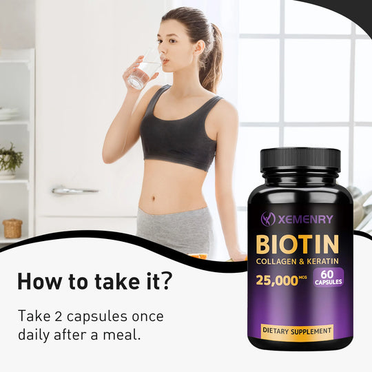 Biotin Hair Growth Capsules