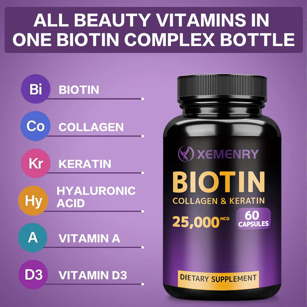 Biotin Hair Growth Capsules