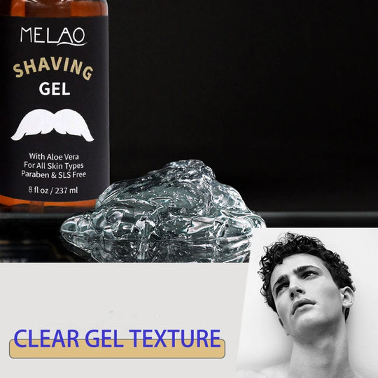 Men's Refreshing Shaving Gel & Cream (237ml) – Smooth, Soothing Shave