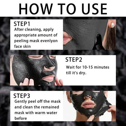 Bamboo Charcoal Peel Off Face Mask (60g)