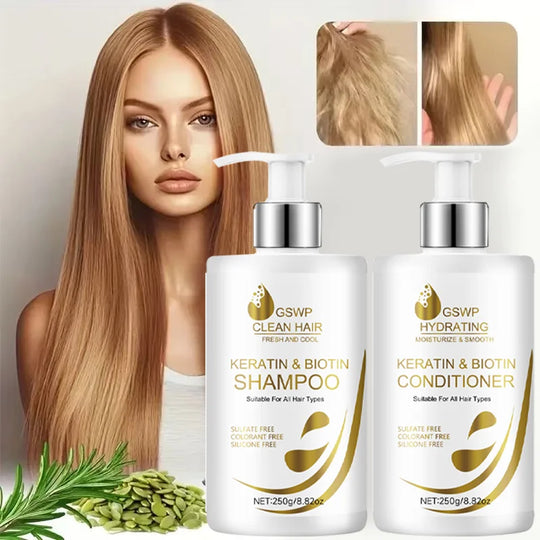 Keratin Hair Treatment Kit (At Home)
