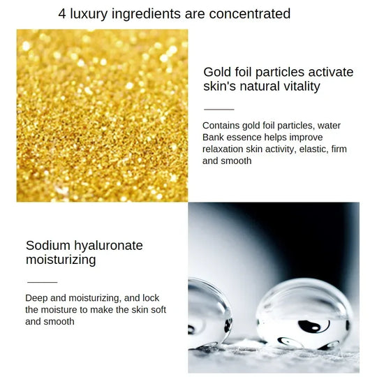 100ml 24K Gold Hyaluronic Acid & Niacinamide Face Serum