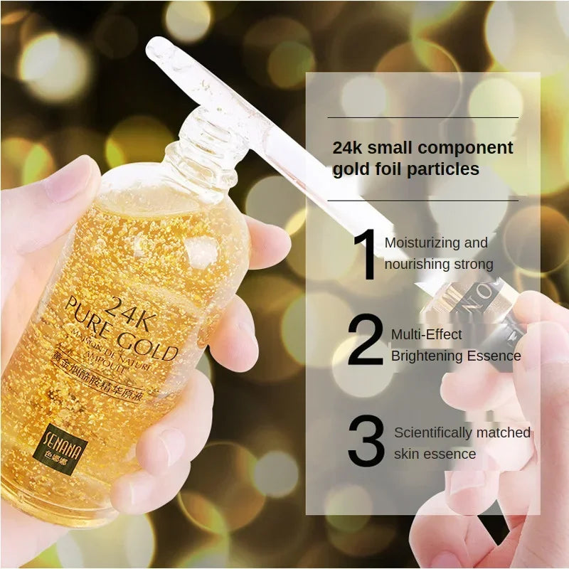 100ml 24K Gold Hyaluronic Acid & Niacinamide Face Serum
