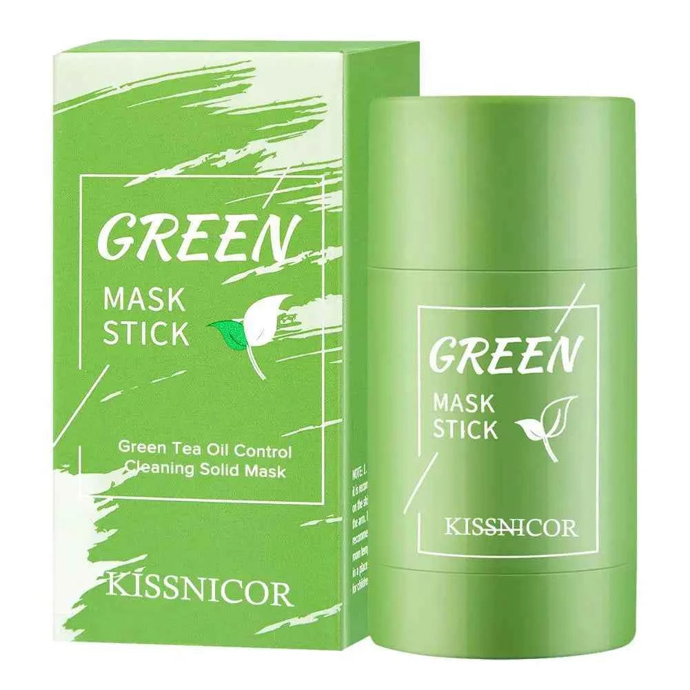 40g Green Tea Cleansing Stick Mask – Deep Pore Cleanser & Oil Control