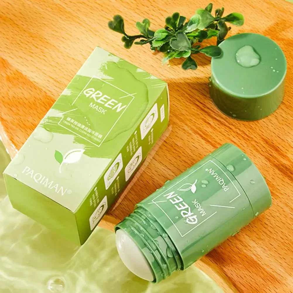40g Green Tea Cleansing Stick Mask – Deep Pore Cleanser & Oil Control