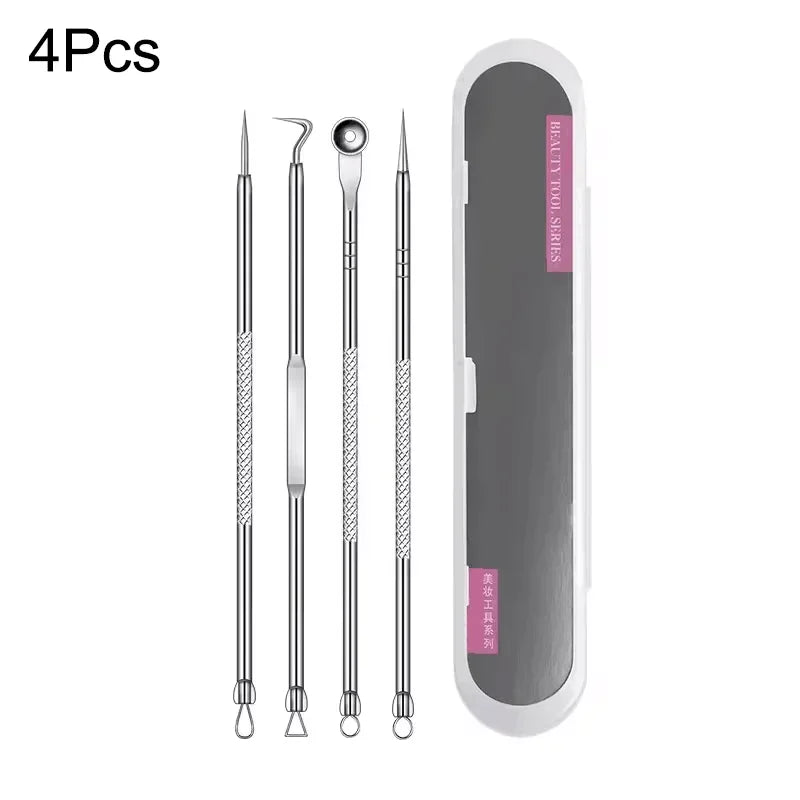 Blackhead Removal Tool Kit – Acne & Pore Cleansing Set (4–11 Pcs)