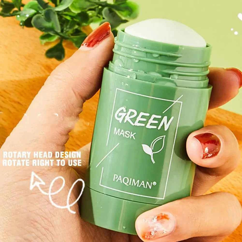 40g Green Tea Cleansing Stick Mask – Deep Pore Cleanser & Oil Control