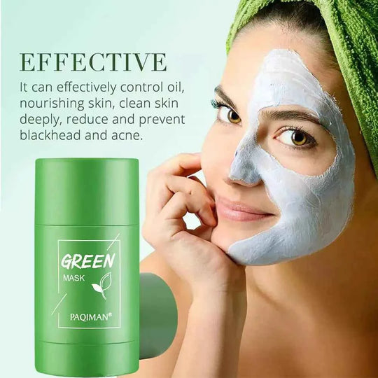40g Green Tea Cleansing Stick Mask – Deep Pore Cleanser & Oil Control