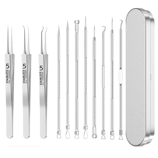 Blackhead Removal Tool Kit – Acne & Pore Cleansing Set (4–11 Pcs)